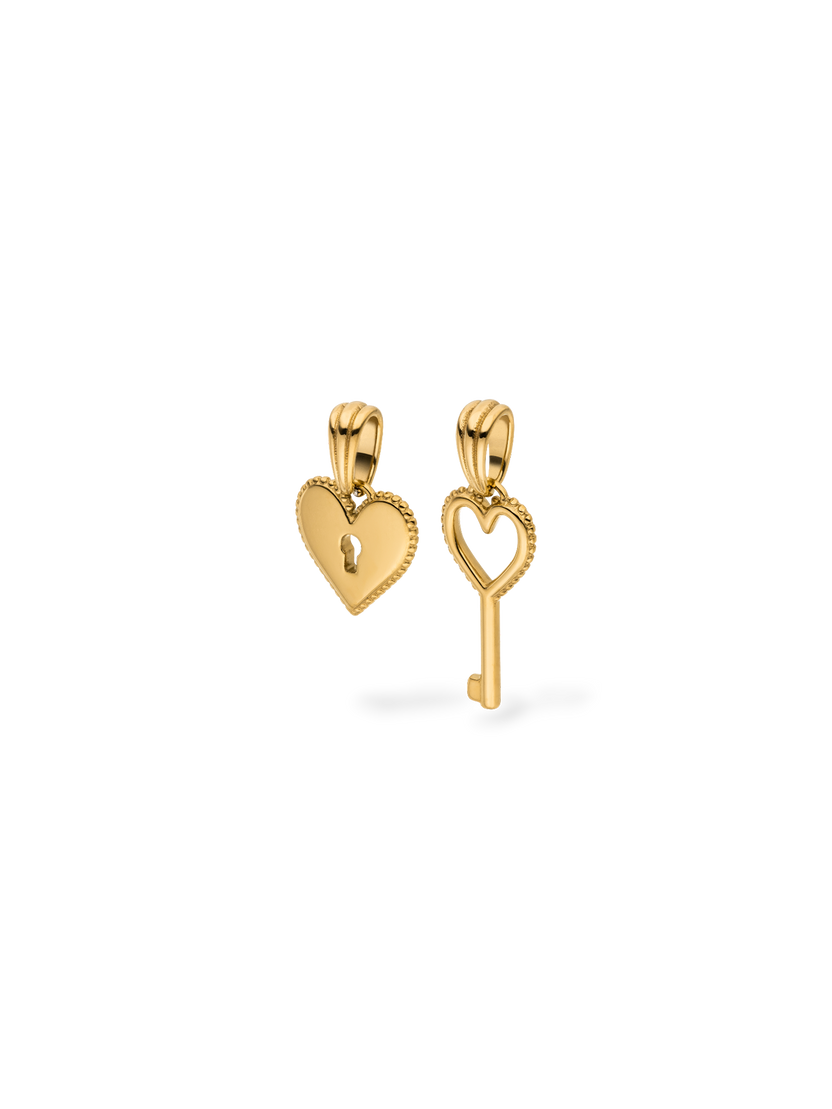 Key To My Heart Charm Set