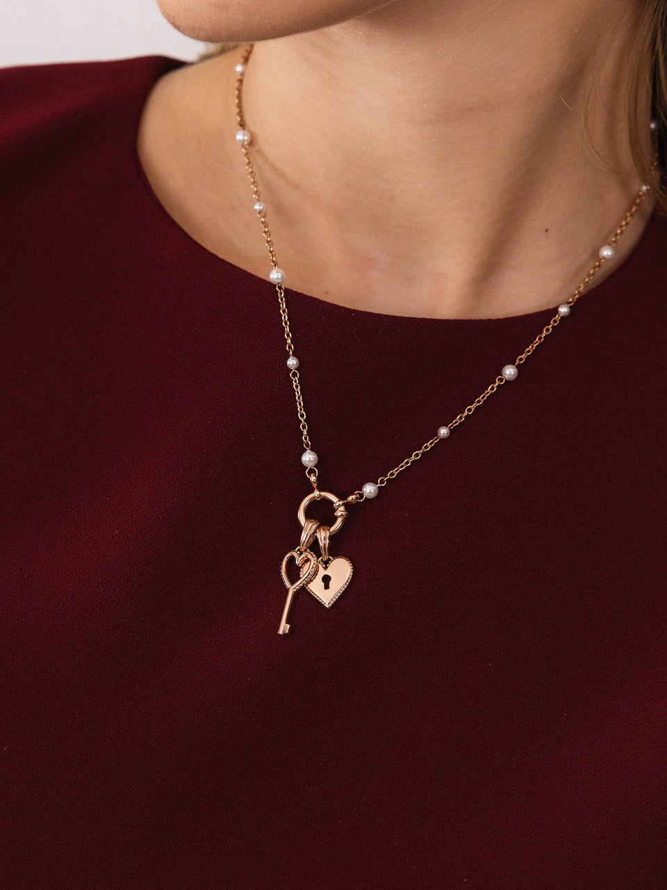 Key To My Heart Charm Set