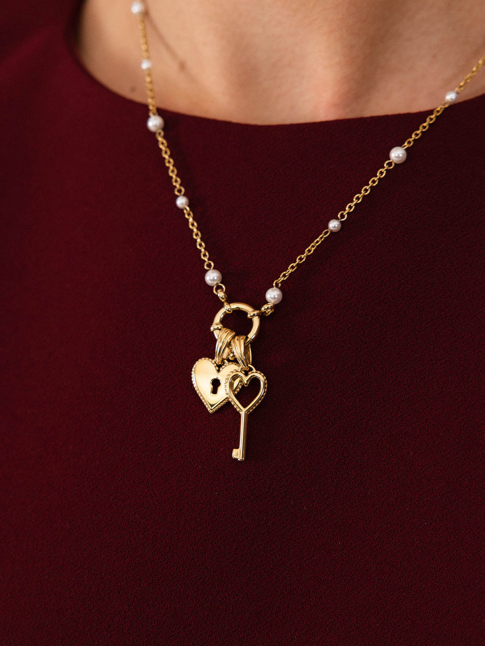 Key To My Heart Charm Set