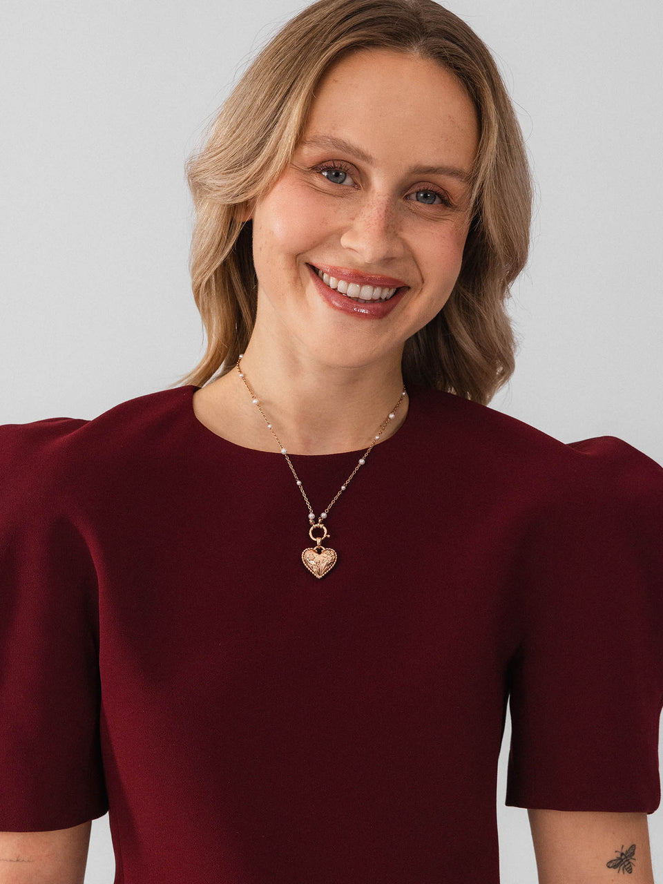 Vintage Love Heart Charm