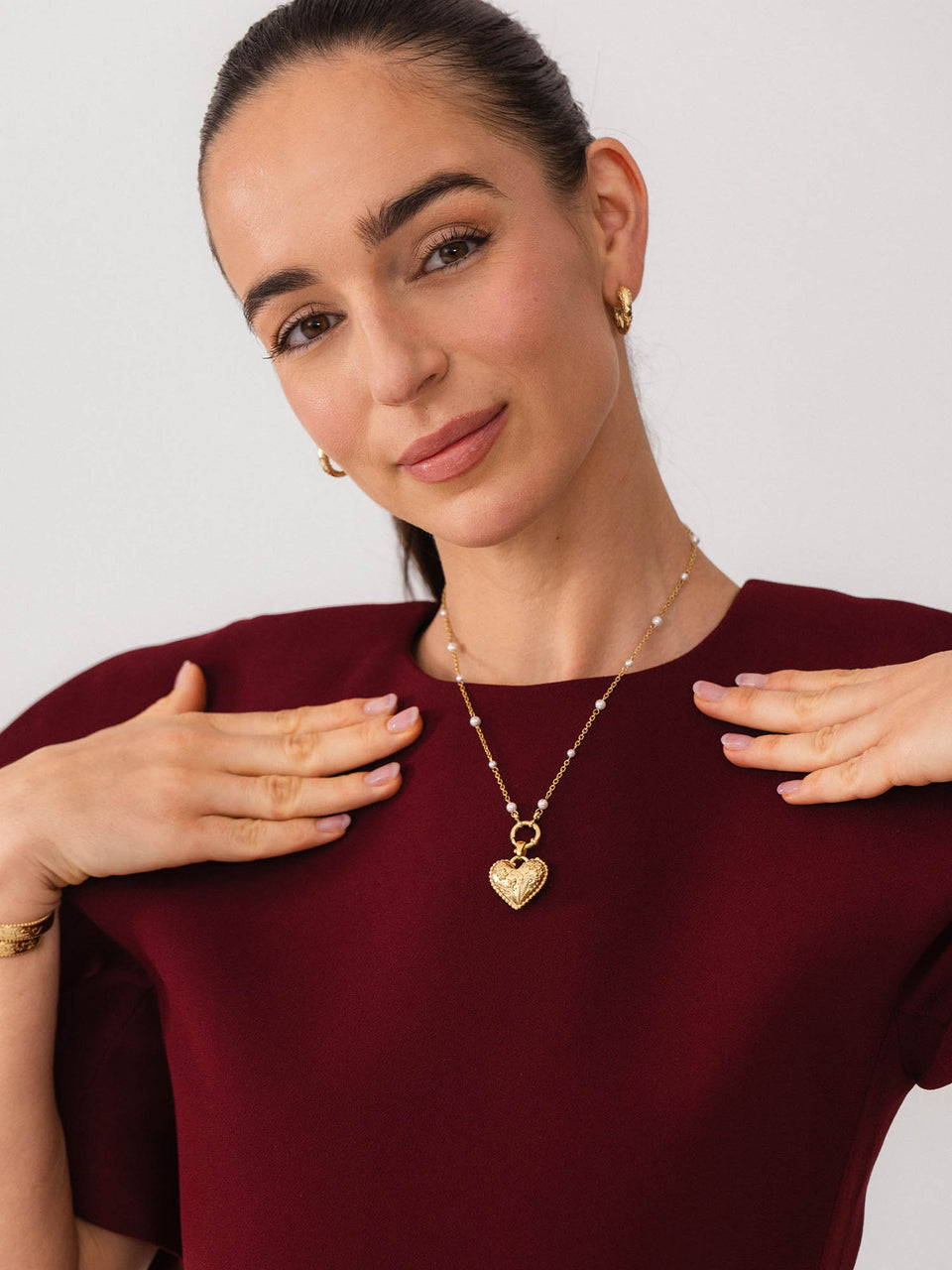 Vintage Love Heart Charm