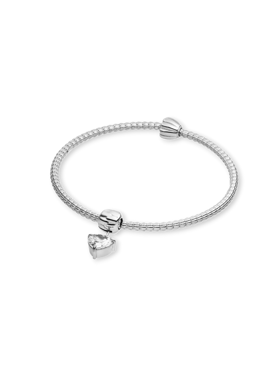 LEI Weißes Herz Charm