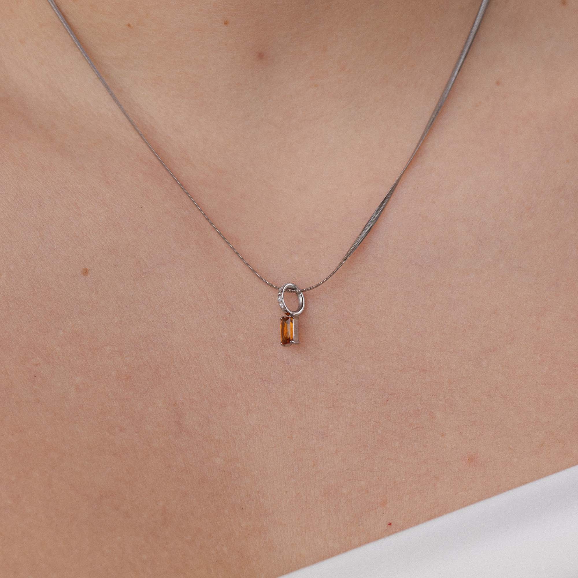 Birthstone Charm November - Citrine