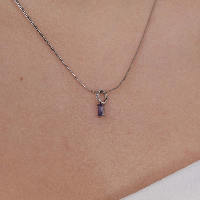 Roségoldene Kette mit Schlüssel-Anhänger, elegant und feminin, von PURELEI.