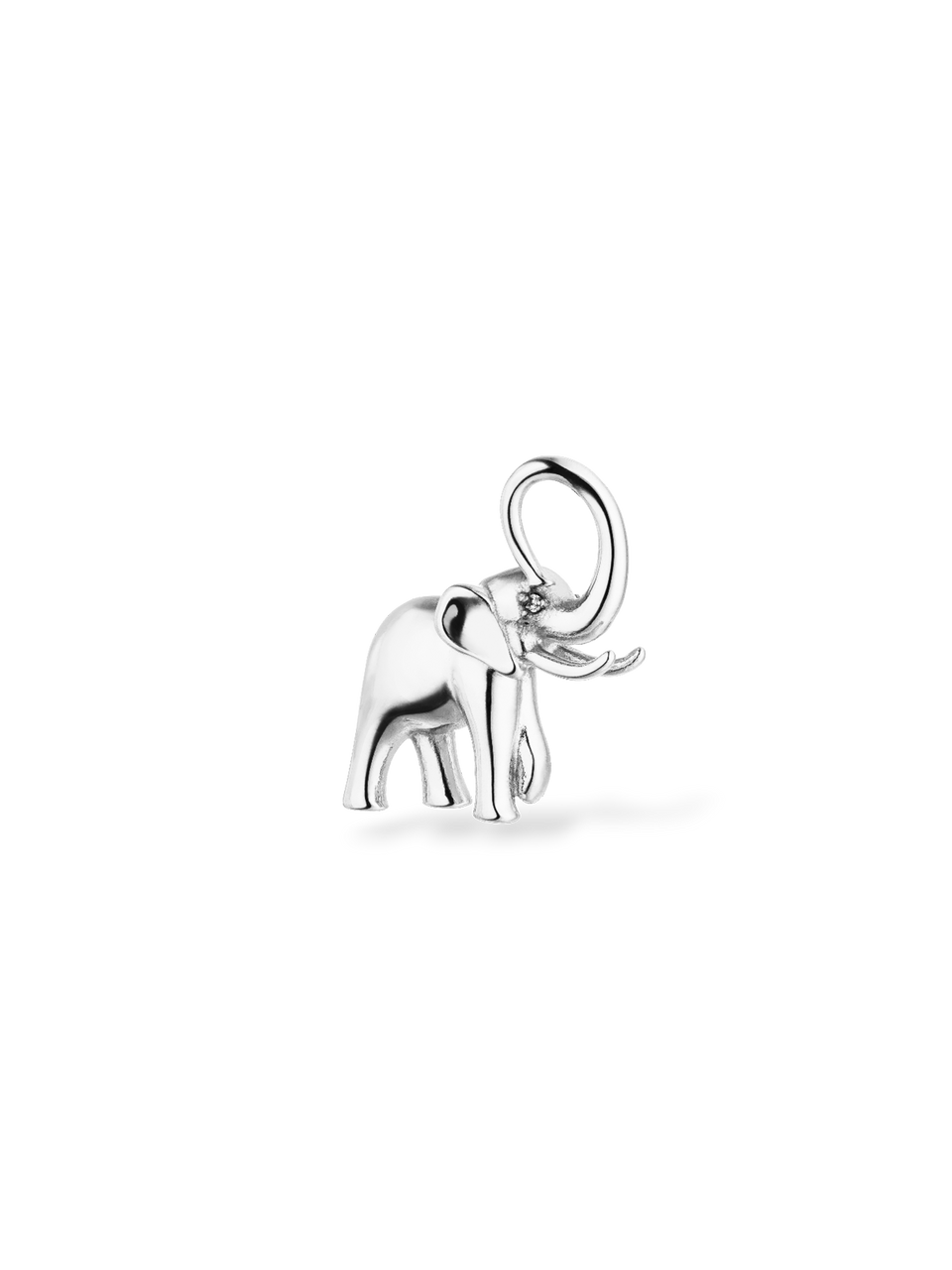 Flowing Strength Elefant Charm