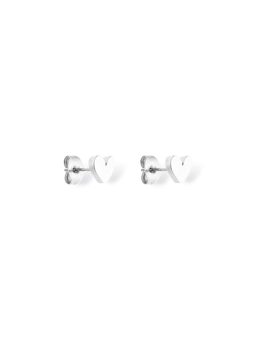 Tiny Heart Earrings