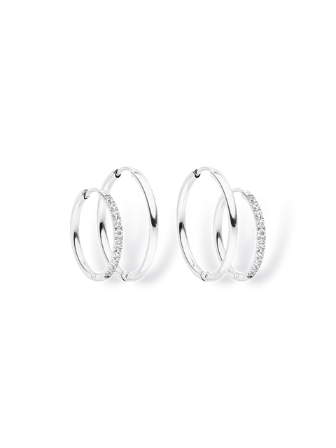 Lovely Glitter Ohrring-Set