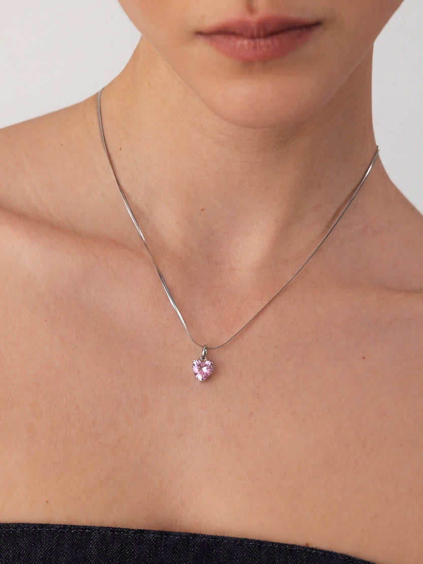 Pink Heart Charm