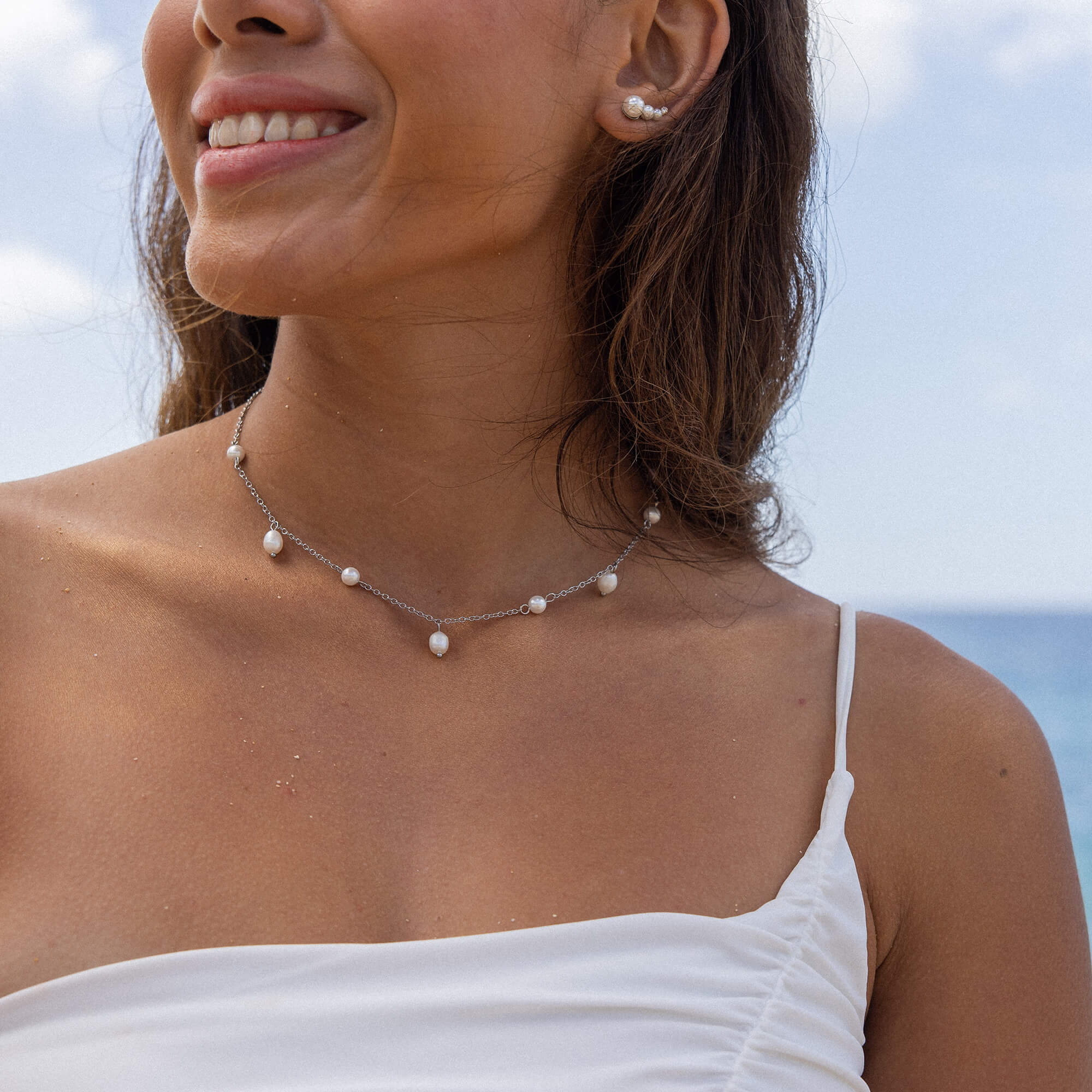 Pearl Drop Necklace