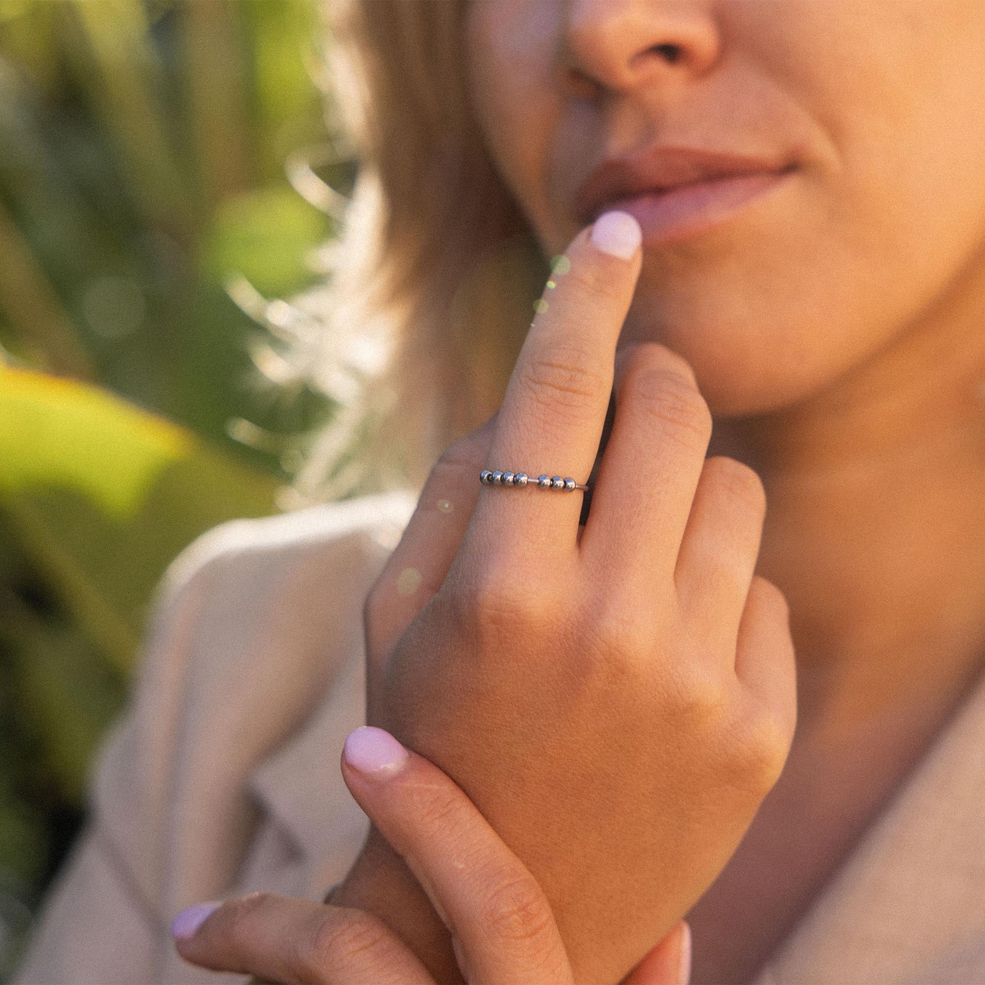 Shade Anxiety Ring