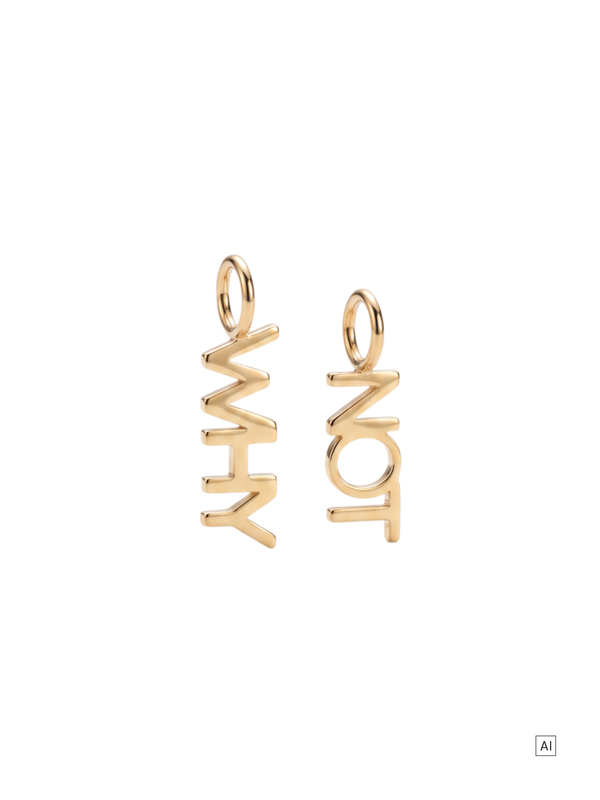 Why Not Ohrring-Charm Set