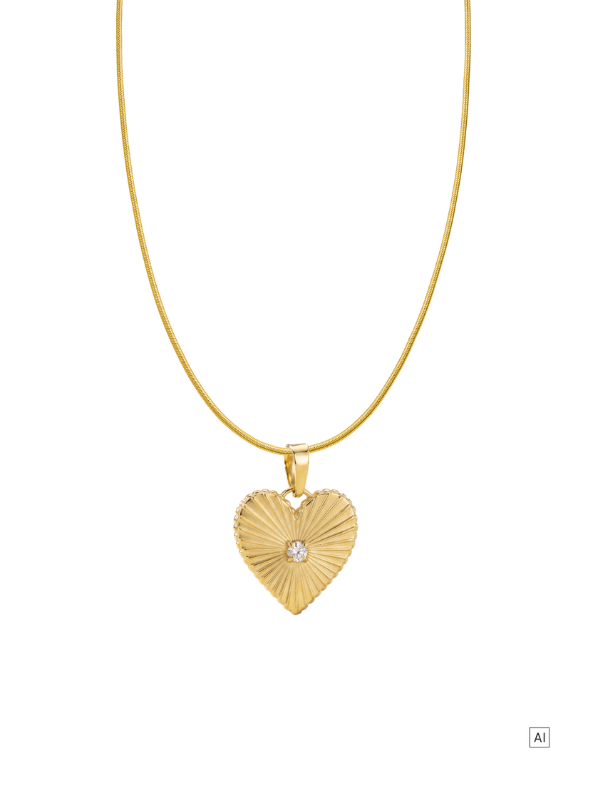 Shining Heart Charm