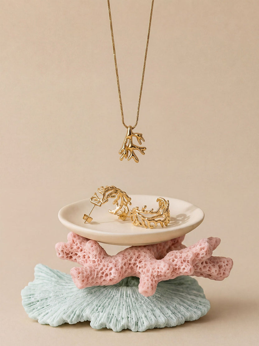 Jewelry Box Coral Set