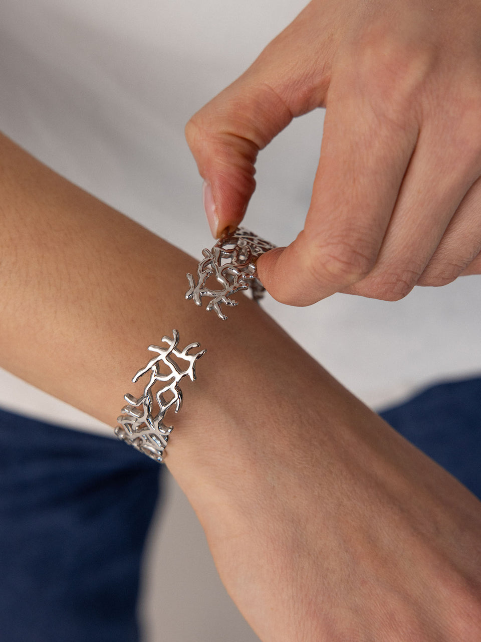 Jewelry Box Coral Armcuff