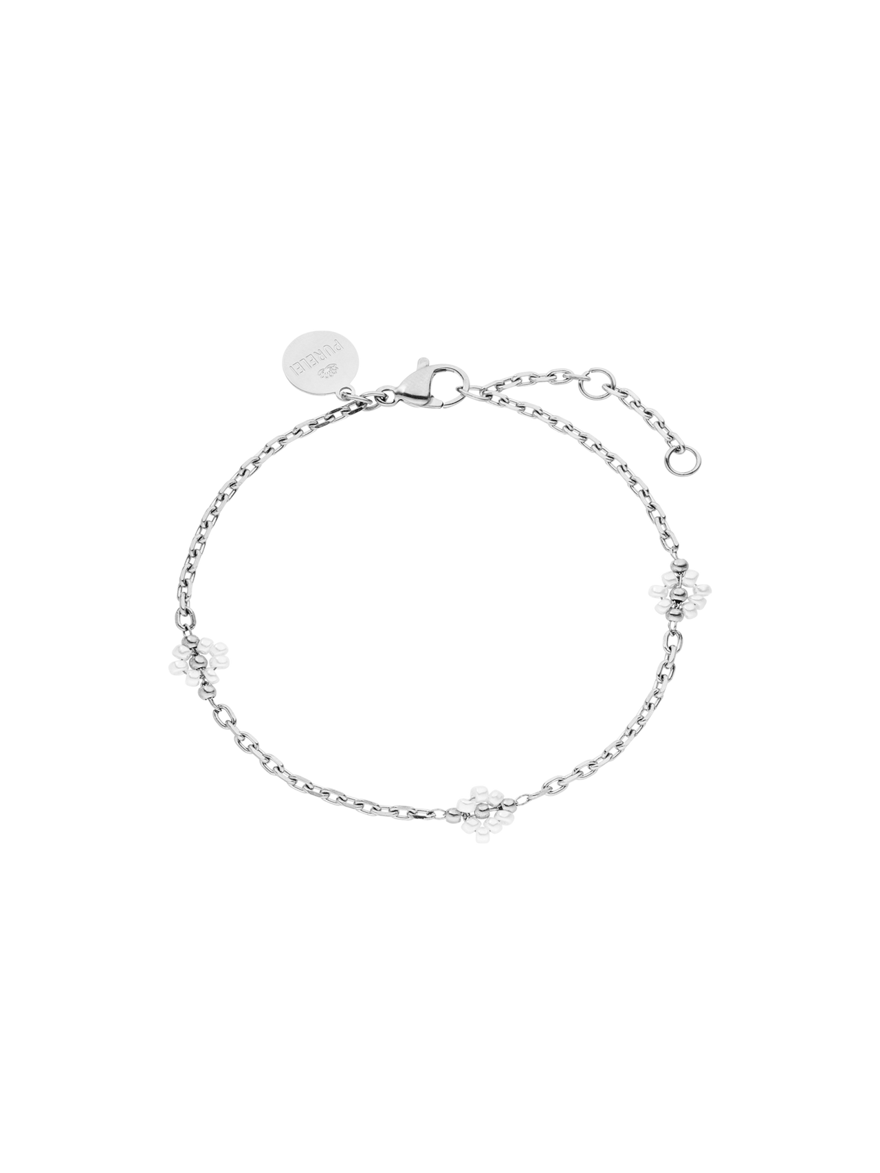 Linen Blossom Anklet