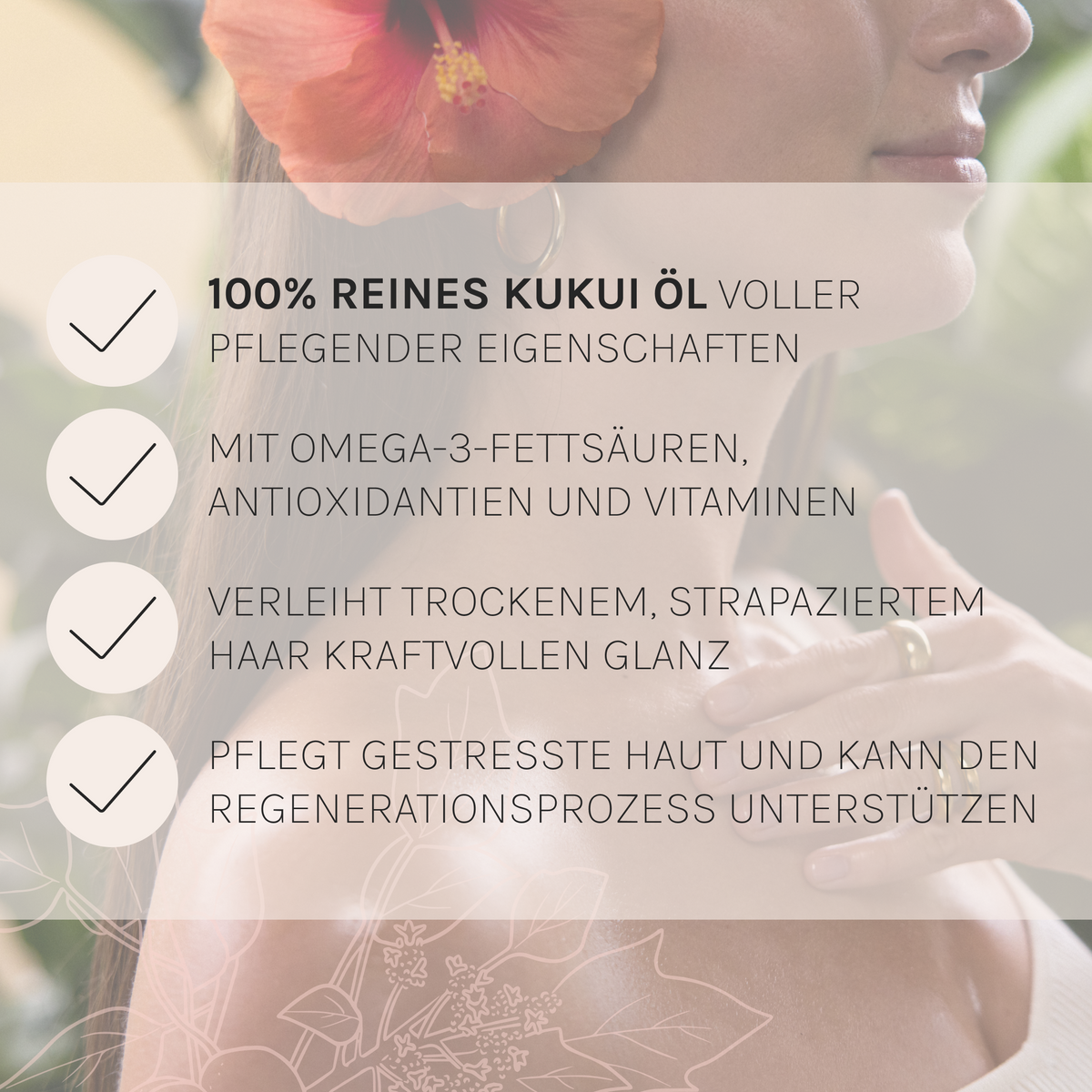 Kukui Haar und Hautöl