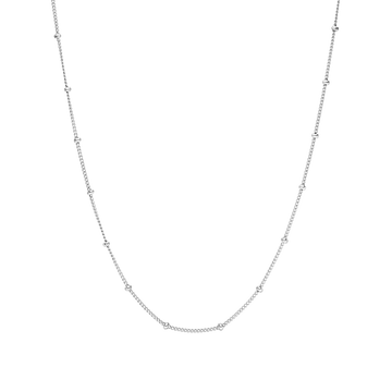Li’ili’i Kette Purelei in silberner Edelstahl-Optik, feingliedrig, nickelfrei, elegante Basic-Kette für klare Looks.